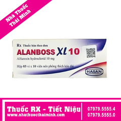 Thuốc Alanboss XL 10 - Điều trị phì đại tuyến tiền liệt lành tính.