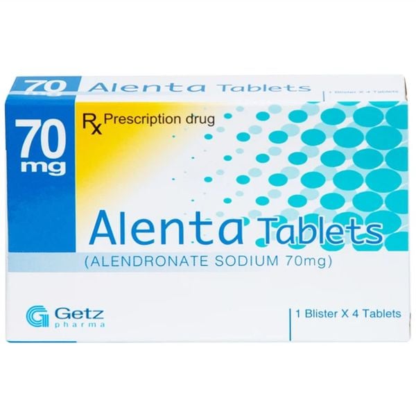 Thuốc Alenta 70mg Getz điều trị và dự phòng loãng xương (4 viên) – Nhà ...