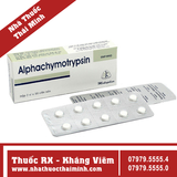 Thuốc kháng viêm Alphachymotrypsin (10 vỉ x 10 viên)