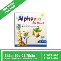 SIRO ĂN NGON ALPHA KIDS ĂN NGON - DÀNH CHO TRẺ BIẾNG ĂN, CHẬM LỚN, SUY DINH DƯỠNG, TĂNG CƯỜNG SỨC ĐỀ KHÁNG CHO TRẺ