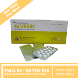 Thuốc Alverin 40mg - Điều trị co thắt cơ trơn ở đường tiêu hóa (50 vỉ x 15 viên)