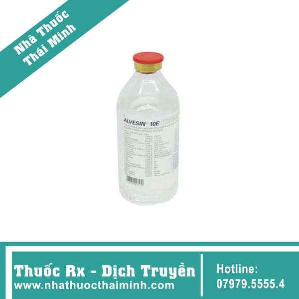 Thuốc Alvesin 10E: Liều dùng & lưu ý, hướng dẫn sử dụng, tác dụng phụ ...