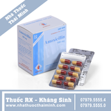 Thuốc Amoxicillin 500mg - điều trị nhiễm khuẩn đường hô hấp (100 viên)