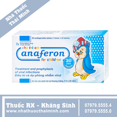 Thuốc Anaferon For Children - Điều trị và dự phòng nhiễm virus (20 viên)