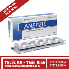 Thuốc Anepzil 5mg - Điều trị triệu chứng suy giảm trí nhớ (30 viên)