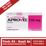 Thuốc Aprovel 150mg Sanofi điều trị tăng huyết áp (2 vỉ x 14 viên)