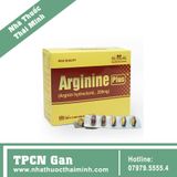 ARGININE PLUS - Hỗ Trợ Chức Năng Gan