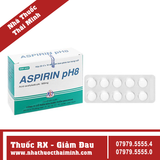 Thuốc Aspirin pH8 - Giảm đau, hạ sốt (20 vỉ x 10 viên)