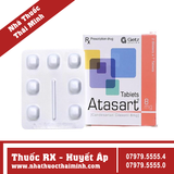 Thuốc Atasart 8mg - Điều trị tăng huyết áp (2 vỉ x 7 viên)