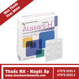 Thuốc Atasart-H 16mg/12.5mg - Điều trị cao huyết áp (4 vỉ x 7 viên)