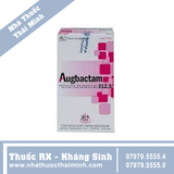 Thuốc bột pha hỗn dịch uống Augbactam 312.5 - hỗ trợ điều trị các chứng nhiễm khuẩn (12 gói)