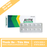 Thuốc Ayite - điều trị viêm loét dạ dày (6 vỉ x 10 viên)