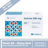 Thuốc Azicine 250mg - điều trị nhiễm khuẩn (6 gói)