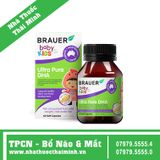 Vitamin BRAUER Ultra Pure DHA (60 viên) - Bổ sung DHA tinh khiết cho trẻ từ 7 tháng