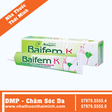 Gel Hoàng Cầm Baifem K Herbapol hỗ trợ giảm kích ứng, ngứa (15g)