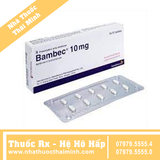 Thuốc Bambec 10mg - Điều trị hen phế quản, co thắt phế quản (30 viên)