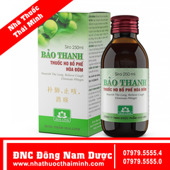 THUỐC HO BỔ PHẾ BẢO THANH