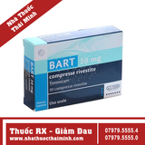 Thuốc Bart 20mg - Kháng viêm, giúp giảm đau xương khớp (3 vỉ x 10 viên)