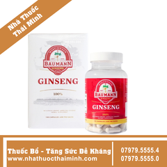 VIÊM SÂM BAUMANN WISCONSING GINSENG - HỖ TRỢ TĂNG CƯỜNG SỨC KHỎE