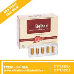Ctt Beliver (60 viên) - Hỗ trợ giải độc, tăng cường chức năng gan