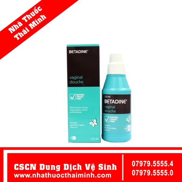 Dung Dịch Vệ Sinh Phụ Nữ Betadine – Nhà thuốc Thái Minh