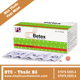 Thuốc Betex Tablets - điều trị thiếu các vitamin B1, B6, B12 (5 vỉ x 10 viên)