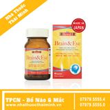 BEWEL BRAIN & EYE (Hộp 45 viên) - Hỗ Trợ Tuần Hoàn Máu Não, Bổ Mắt