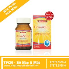 BEWEL BRAIN & EYE (Hộp 45 viên) - Hỗ Trợ Tuần Hoàn Máu Não, Bổ Mắt