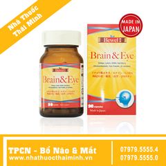 BEWEL BRAIN & EYE (Hộp 90 viên) - Hỗ Trợ Tuần Hoàn Máu Não, Bổ Mắt