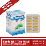 Thuốc Bilomag 80mg - điều trị rối loạn tuần hoàn máu não và ngoại biên (60 viên)