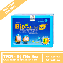 Cốm vi sinh Bioacimin Gold - Bổ sung lợi khuẩn, cân bằng hệ vi sinh đường ruột  (30 gói x 4g)