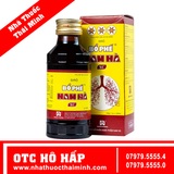 SIRO BỔ PHẾ NAM HÀ XC 125ML