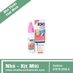 BOKO NANO Dung Dịch vệ sinh mũi cho bé