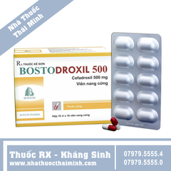 Thuốc điều trị nhiễm khuẩn Bostodroxil 500mg