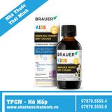 Siro BRAUER Kids Manuka Honey Dry Cough (100ml) - Giảm Ho Khan cho trẻ 2 tuổi