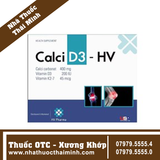 Viên uống Calci D3 - HV USP giúp tăng cường sức khỏe xương khớp (10 vỉ x 10 viên)