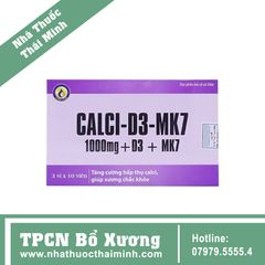 CALCI D3 MK7 viên uống bổ sung canxi