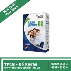 CALCIUM GLUCONATE + D3 (30 Viên) - Viên bổ sung Canxi