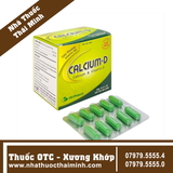 Thuốc Calcium+D - Trị loãng xương, nhuyễn xương (10 vỉ x 10 viên)