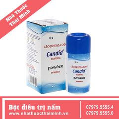 CANDID DUSTING POWDER (Tuýp 30g) - Thuốc Bột Dùng Ngoài Trị Nấm Da