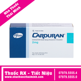 Thuốc Carduran 2mg - Điều trị tăng huyết áp (1 vỉ x 10 viên)