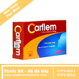 Thuốc Carflem 375mg - Điều trị rối loạn đường hô hấp trên (3 vỉ x 10 viên)