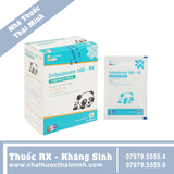 Thuốc bột pha Cefpodoxim 100-HV - điều trị các bệnh nhiễm khuẩn (10 gói)