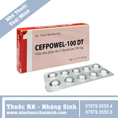 Thuốc Cefpowel - 100 DT điều trị nhiễm khuẩn