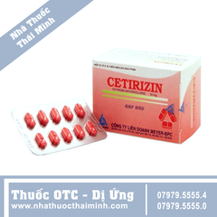 Thuốc Cetirizin Meyer - Điều trị viêm mũi dị ứng