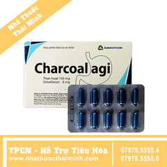 Viên uống hỗ trợ tiêu hoá Charcoalgi (10 vỉ x 10 viên)