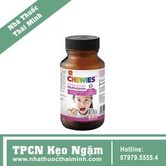 Viên nhai Chewies Multivitamin Plus Lysine