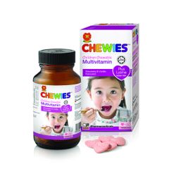 Viên nhai Chewies Multivitamin Plus Lysine