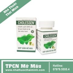 CHOLESSEN - HỖ TRỢ GIẢM MỠ MÁU