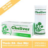 Thuốc Choliver - hỗ trợ điều trị viêm gan, rối loạn đường mật (100 viên)